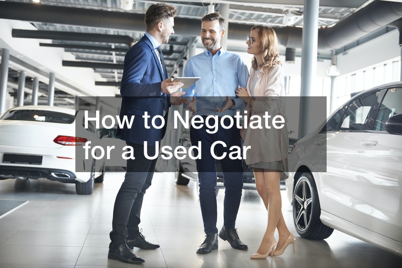 How to Negotiate for a Used Car